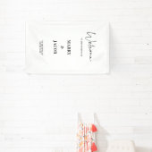 パーソナライズされた結婚Decorリハーサルパーティー歓迎 横断幕 (インサイチュ)