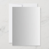 パーソナライズされた結婚Touch 招待状 (裏面)