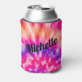 パーソナライズされた絞り染め 缶クーラー (缶裏面)
