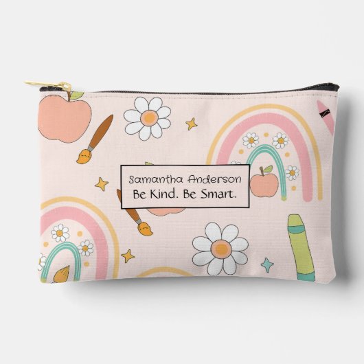 パーソナライズされた給料袋 – 小サイズ アクセサリーポーチ (正面)