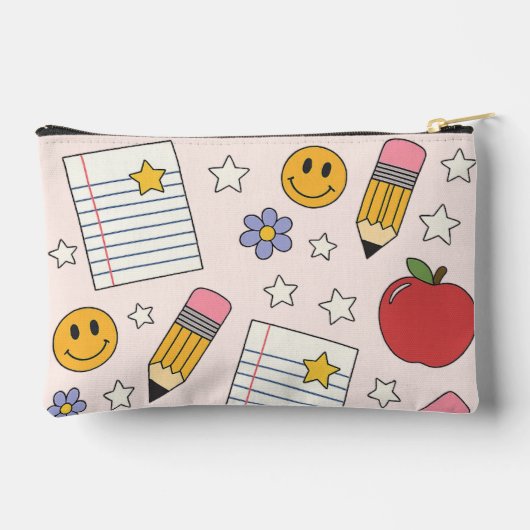 パーソナライズされた給料袋 – 小サイズ アクセサリーポーチ (裏面)