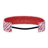 パーソナライズされた統一された国国旗 アスレチックヘッドバンド (裏面)