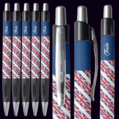 パーソナライズされた統一された国国旗 ボールペン