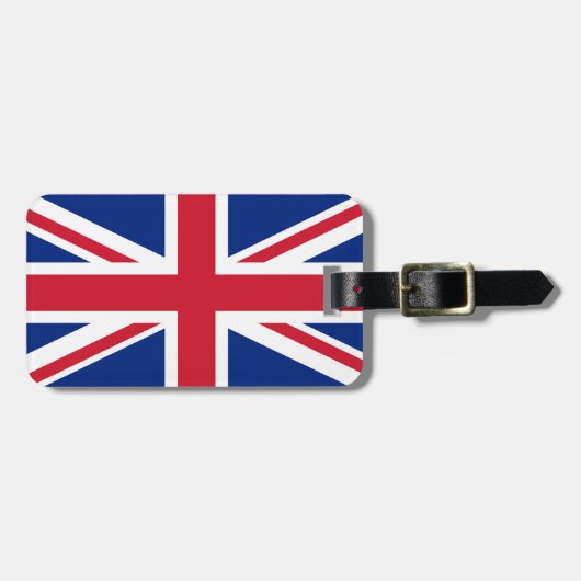 パーソナライズされた統一された国国旗 ラゲッジタグ (正面横)