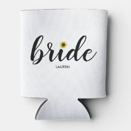 パーソナライズされた絵を描ひまわりクーラーボックス 缶クーラー