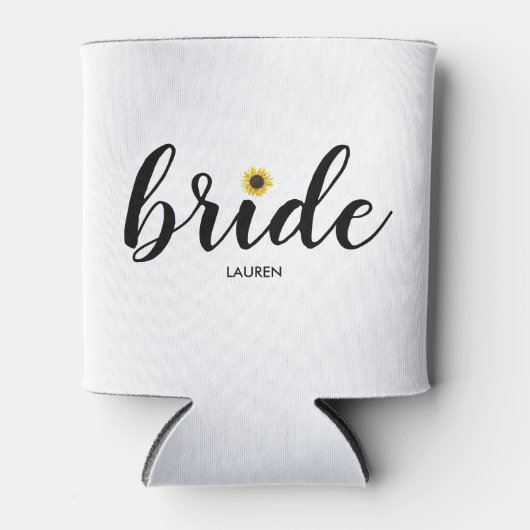 パーソナライズされた絵を描ひまわりクーラーボックス 缶クーラー (正面)