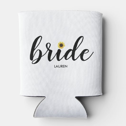 パーソナライズされた絵を描ひまわりクーラーボックス 缶クーラー (裏面)