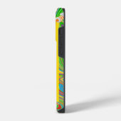 パーソナライズされた絵を描カラフル渦 iPhoneケース (左側面)
