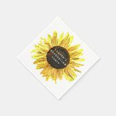 パーソナライズされた絵を描日花卒業党 スタンダードカクテルナプキン (角)