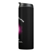 パーソナライズされた総太陽の食2024旅行 タンブラー (回転右)