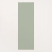 パーソナライズされた緑 ヨガマット (裏面)