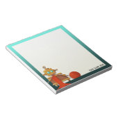 パーソナライズされた編み物ロボットメモ帳 ノートパッド (アングル)