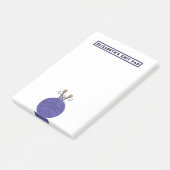 パーソナライズされた編み物 ポストイット (アングル)