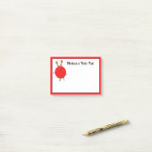 パーソナライズされた編み物 ポストイット (デスク上)