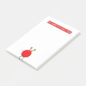 パーソナライズされた編み物 ポストイット (アングル)