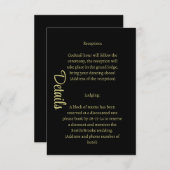 パーソナライズされた編集可能な詳細カード サンキューカード (正面/裏面)