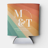 パーソナライズされた缶 - 独身最後の週末パーティーのお土産 缶クーラー (正面)