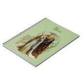 パーソナライズされた美しいと獣 ノートブック (左側)