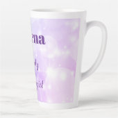 パーソナライズされた美しいセラピストデザイン カフェラテマグ (右)