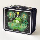 パーソナライズされた考えScience 2.0 Lunchbox メタルランチボックス<br><div class="desc">科学のファンのために！名前カッコいいや画像などカスタムを追加するためにもし完全にカスタマイズ可能な科学コラージュを特徴とする。楽しむ!</div>