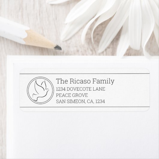 パーソナライズされた聖降誕祭 ラベル (インサイチュ)