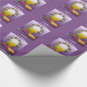 パーソナライズされた聖餐式の贈り物 ラッピングペーパー (角)