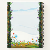 パーソナライズされた自然ジャーナル ノートブック (裏面)