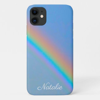 パーソナライズされた自然実在虹 iPhone 11 ケース