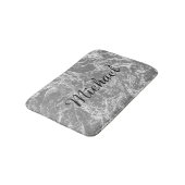 パーソナライズされた自然抽象芸術 バスマット (アングル)