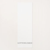 パーソナライズされた自然 ヨガマット (裏面)