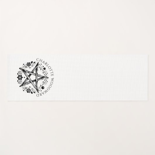 パーソナライズされた自然 ヨガマット (正面(横))