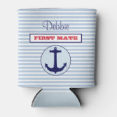 パーソナライズされた航海のクーラーボックス 缶クーラー (正面)