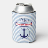 パーソナライズされた航海のクーラーボックス 缶クーラー (缶裏面)