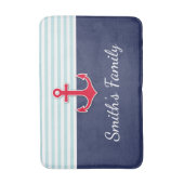 パーソナライズされた航海のデザイン バスマット (正面縦)