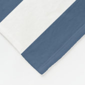 パーソナライズされた航海のライトハウスボート名モダン フリースブランケット (角)