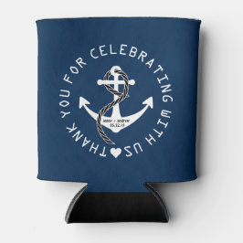 パーソナライズされた航海の結婚式の引き出物パーティー 缶クーラー