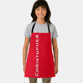 パーソナライズされた色のはっきりした選択 エプロン (インサイチュ)