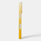 パーソナライズされた色グラデーション黄 Case-Mate iPhoneケース (裏面 / 右)