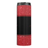 パーソナライズされた色ブロック熱タンブラー タンブラー (裏面)