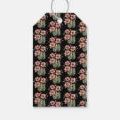 パーソナライズされた花ありがとうタグ印刷可能 ギフトタグ (裏面)