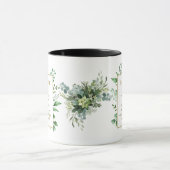 パーソナライズされた花婿介添人グルームスマンの父 マグカップ (中央)