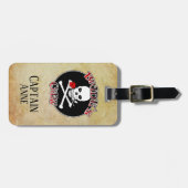 パーソナライズされた花嫁の乗組員 ラゲッジタグ (正面横)