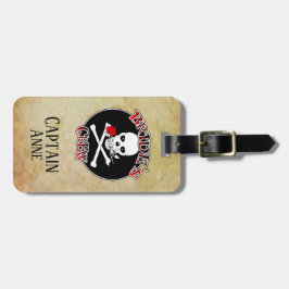 パーソナライズされた花嫁の乗組員 ラゲッジタグ