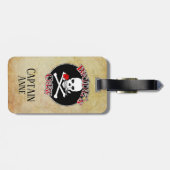 パーソナライズされた花嫁の乗組員 ラゲッジタグ (裏面横)