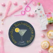 パーソナライズされた花嫁の最後の独身パーティー ペーパープレート (パーティー)