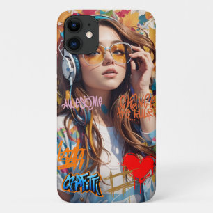パーソナライズされた芸術的可愛な通り iPhone 11 ケース