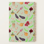 パーソナライズされた菜園 プランナー手帳 (裏面)