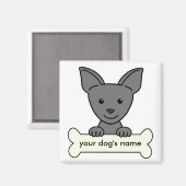 パーソナライズされた華 マグネット (正面/裏面)