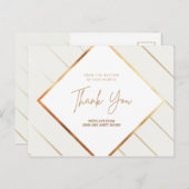 パーソナライズされた葉パタファンシーーン ポストカード (正面/裏面)