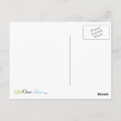 パーソナライズされた葉書：Lonely Basset Hound ポストカード (裏面)